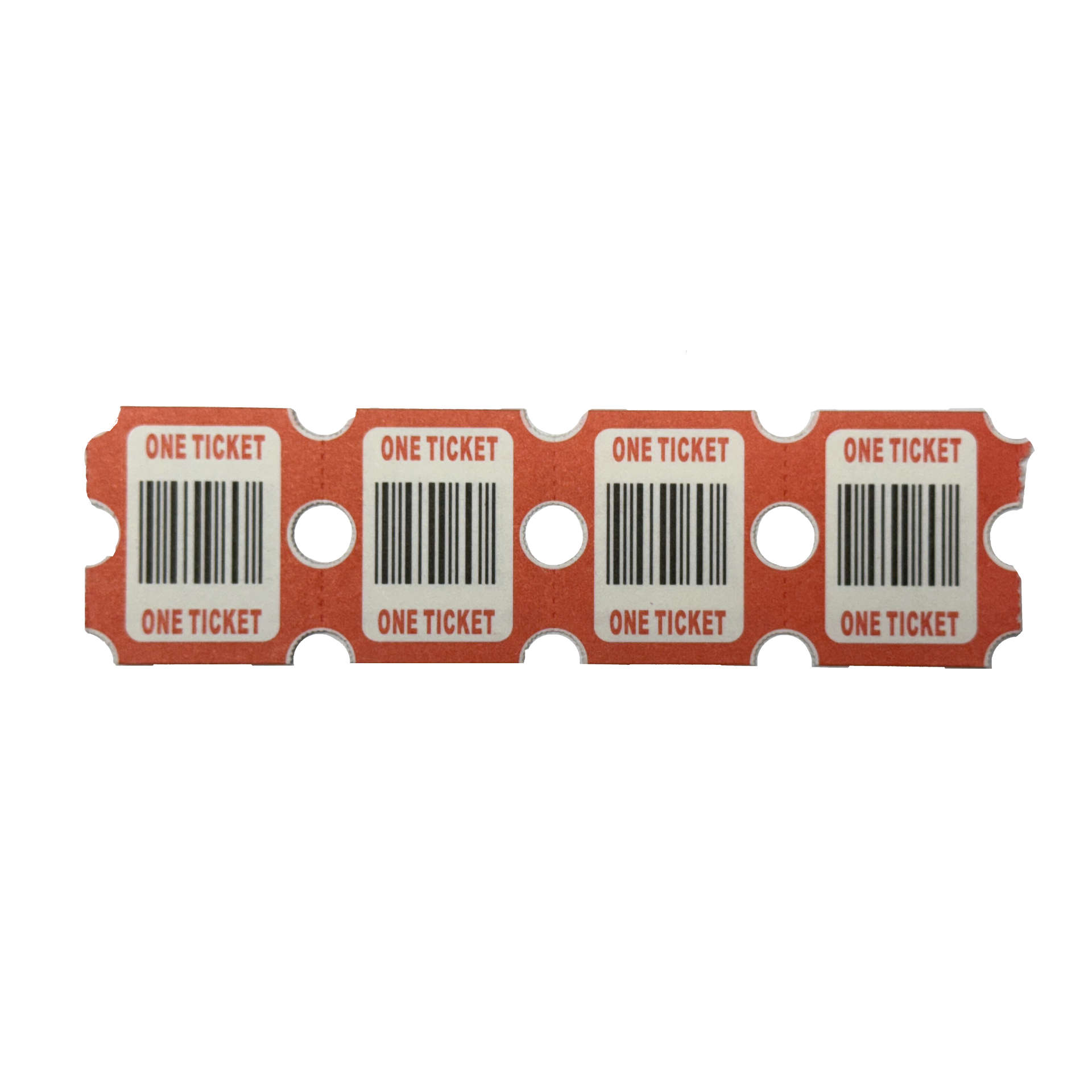 E-Service Half One Redemption Ticket Red (29 x 25.4mm) - 200K tickets (50 bundles of 4K) 160gsm - Image 7